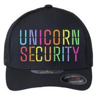 Funny Unicorn Security Halloween Mom Daughter Flexfit Unipanel Trucker Cap