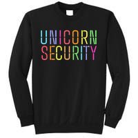 Funny Unicorn Security Halloween Mom Daughter Sweatshirt