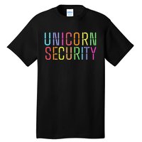 Funny Unicorn Security Halloween Mom Daughter Tall T-Shirt