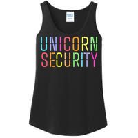 Funny Unicorn Security Halloween Mom Daughter Ladies Essential Tank