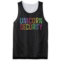 Funny Unicorn Security Halloween Mom Daughter Mesh Reversible Basketball Jersey Tank