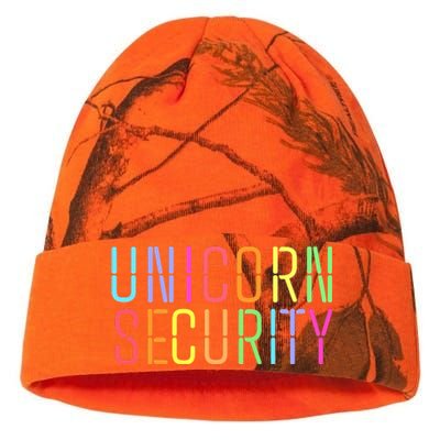 Funny Unicorn Security Halloween Mom Daughter Kati Licensed 12" Camo Beanie