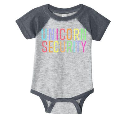 Funny Unicorn Security Halloween Mom Daughter Infant Baby Jersey Bodysuit