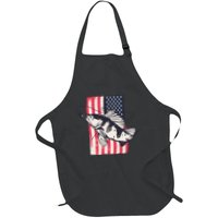 Fishing United States Flag Fisher Vintage Apron