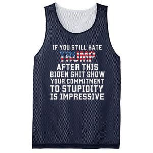 Funny U Still Hate Trump After This QuoteGreat Man 2024 Mesh Reversible Basketball Jersey Tank