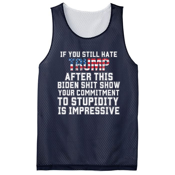 Funny U Still Hate Trump After This QuoteGreat Man 2024 Mesh Reversible Basketball Jersey Tank