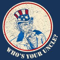 Funny Uncle Sam Whos Your Uncle Cooling Performance Long Sleeve Crew
