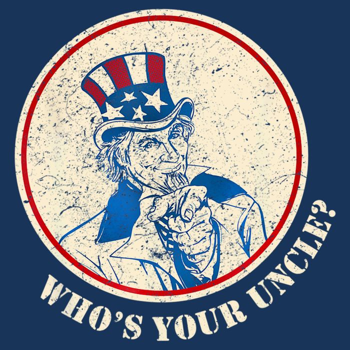 Funny Uncle Sam Whos Your Uncle Cooling Performance Long Sleeve Crew