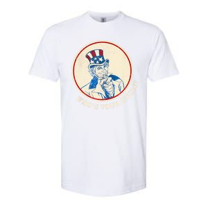 Funny Uncle Sam Whos Your Uncle Softstyle CVC T-Shirt