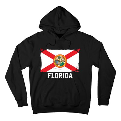 Florida United States Vintage Distressed Flag Hoodie