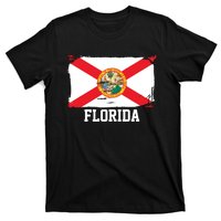 Florida United States Vintage Distressed Flag T-Shirt