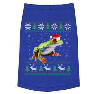 Funny Ugly Sweater Christmas Animals Santa Frog Lover Funny Gift Doggie Tank