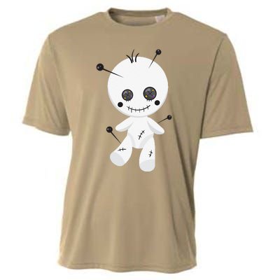 Funny Unique & Spooky Halloween Voodoo Doll Gift Cooling Performance Crew T-Shirt