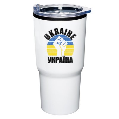 Free Ukraine Stand With Ukraine Ukrainian Support Ukraine Gift Tumbler