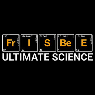 Frisbee Ultimate Science - Funny Disc Golf T-Shirt