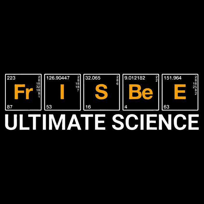 Frisbee Ultimate Science - Funny Disc Golf Baby Bodysuit
