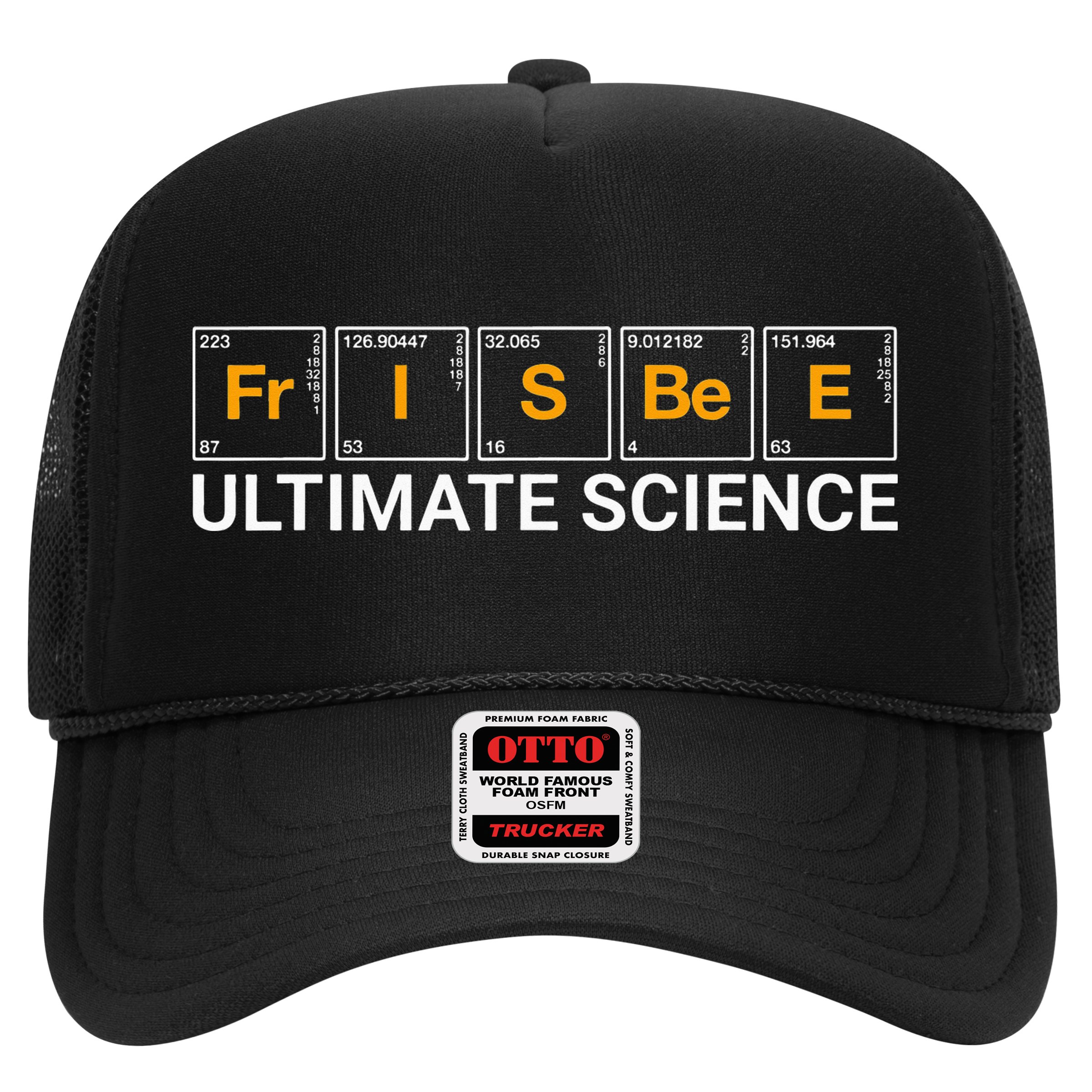 Frisbee Ultimate Science - Funny Disc Golf Hat