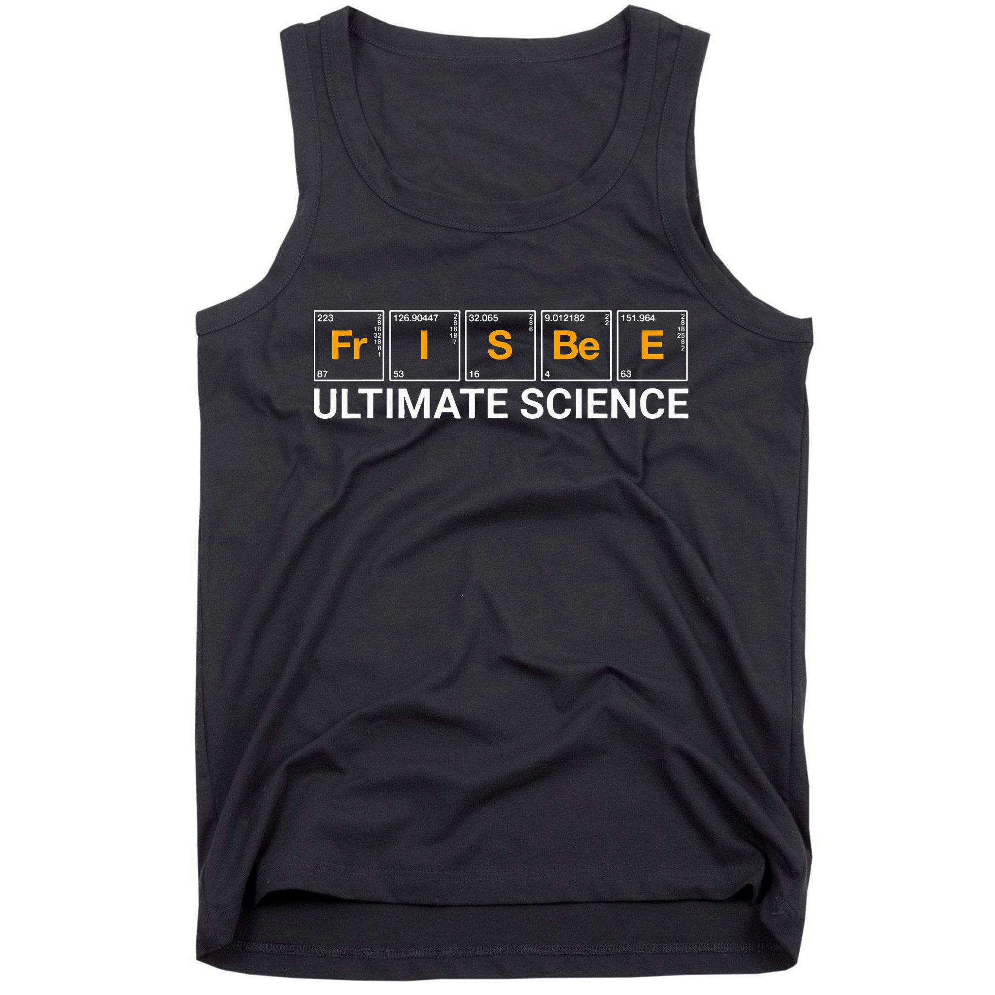 Frisbee Ultimate Science - Funny Disc Golf Tank Top
