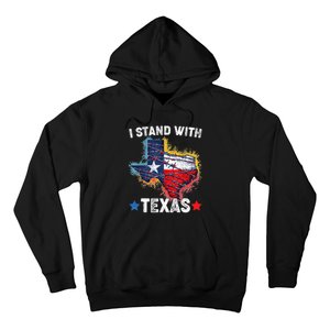 Flag Usa State Of Texas I Stand With Texas Hoodie