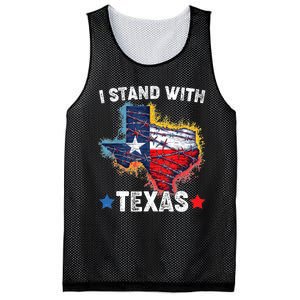 Flag Usa State Of Texas I Stand With Texas Mesh Reversible Basketball Jersey Tank