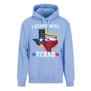 Flag Usa State Of Texas I Stand With Texas Unisex Surf Hoodie