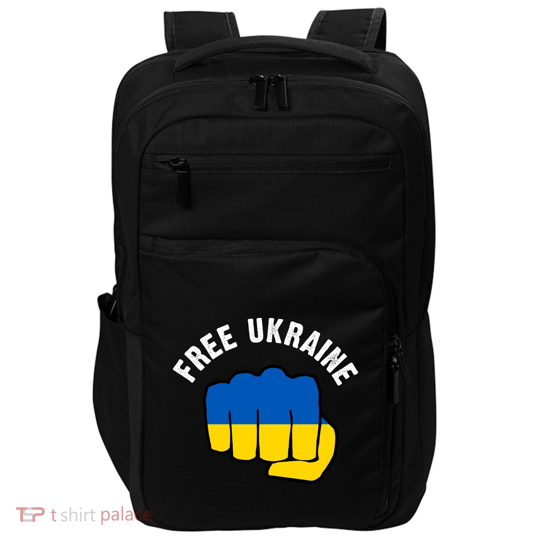 Free Ukraine Strong Impact Tech Backpack