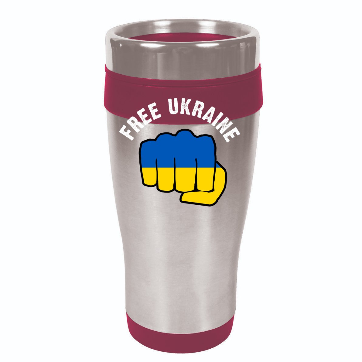 Free Ukraine Strong Women's Perfect Tri Rocker Tank