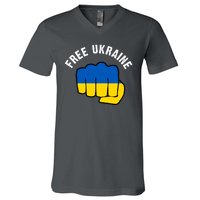 Free Ukraine Strong V-Neck T-Shirt