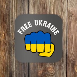 Free Ukraine Strong Coaster