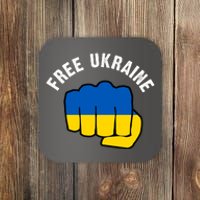 Free Ukraine Strong Coaster