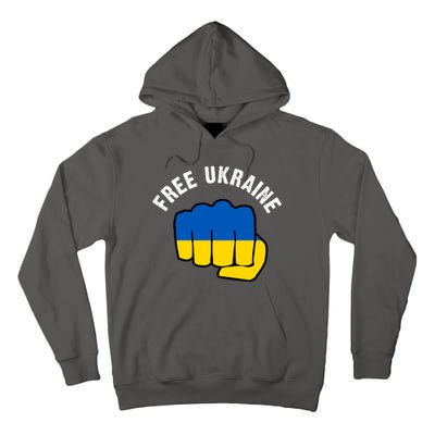 Free Ukraine Strong Tall Hoodie