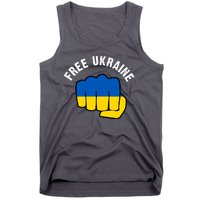 Free Ukraine Strong Tank Top