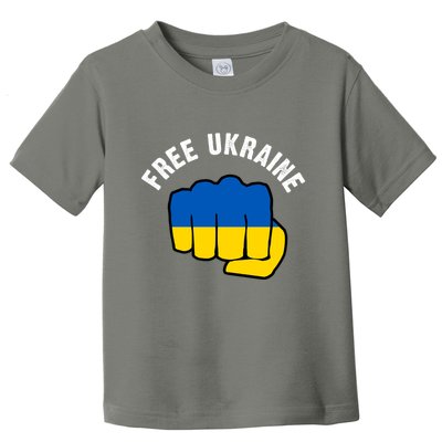 Free Ukraine Strong Toddler T-Shirt