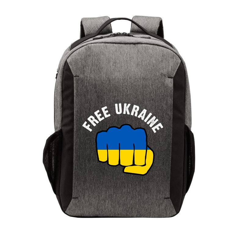 Free Ukraine Strong Vector Backpack