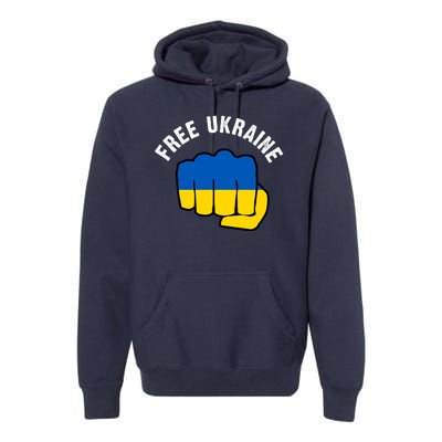 Free Ukraine Strong Premium Hoodie