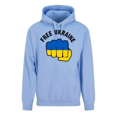 Free Ukraine Strong Unisex Surf Hoodie