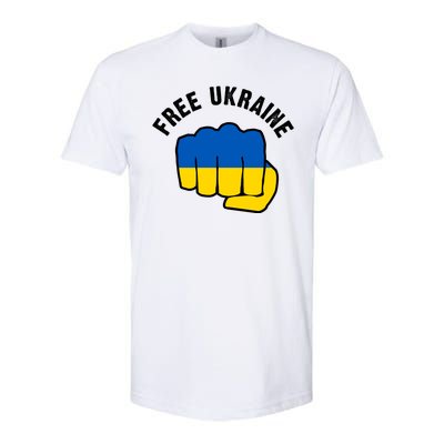 Free Ukraine Strong Softstyle CVC T-Shirt