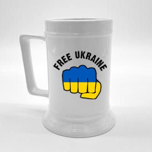 Free Ukraine Strong Beer Stein