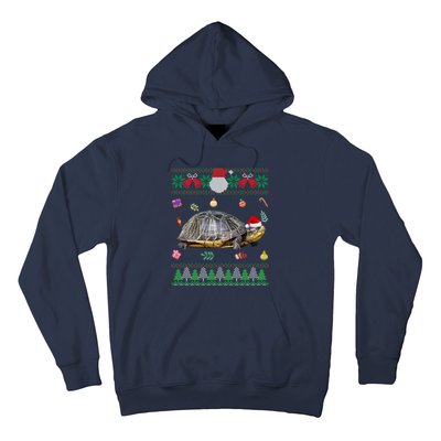 Funny Ugly Sweater Christmas Animals Santa Turtle Lover Gift Hoodie