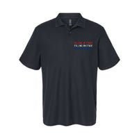 Falling Up Stairs Falling On Stage Falling America Softstyle Adult Sport Polo