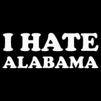 Funny US State Souvenir I Hate Alabama Drawstring Bag