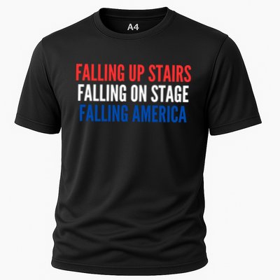 Falling Up Stairs Falling On Stage Falling America Performance Shirt
