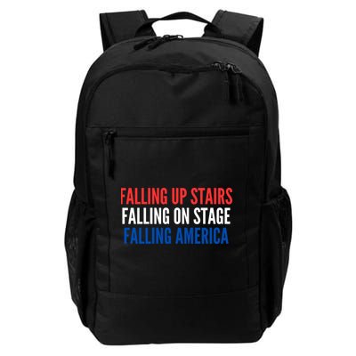 Falling Up Stairs Falling On Stage Falling America Backpack