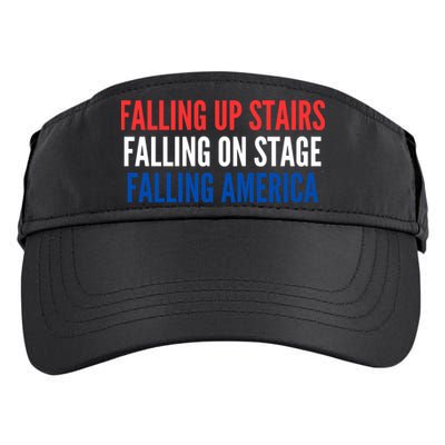 Falling Up Stairs Falling On Stage Falling America Adult Drive Performance Visor