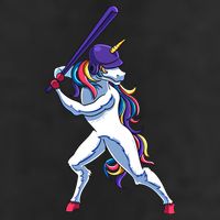 Funny Unicorn Sports Softball Magical Bat And Ball Player Meaningful Gift Beanie
