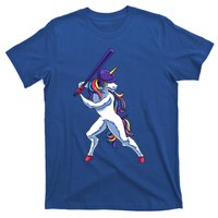 Funny Unicorn Sports Softball Magical Bat And Ball Player Meaningful Gift T-Shirt