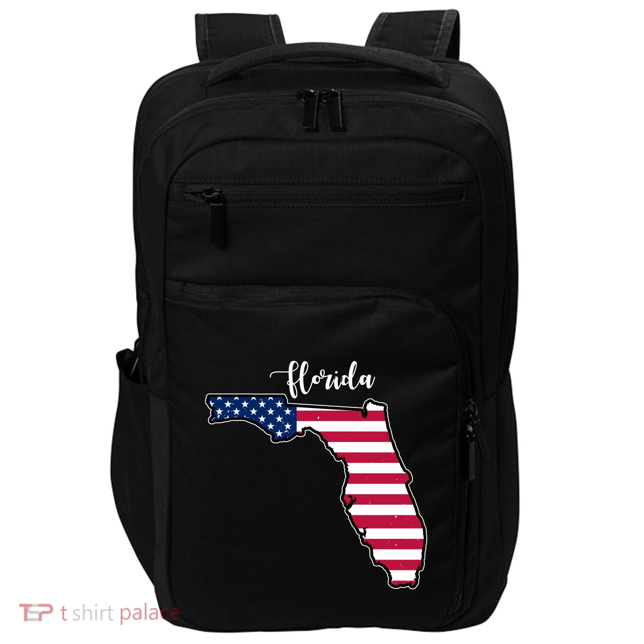 Florida United States Map Impact Tech Backpack