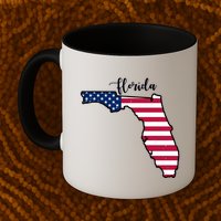 Florida United States Map Mug