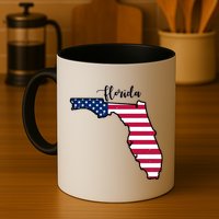 Florida United States Map Mug