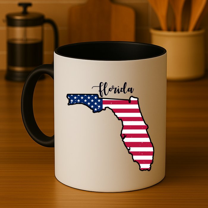 Florida United States Map Mug
